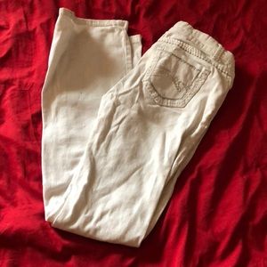 White jeans